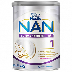 NAN 1 Optipro гипоаллергенный с рождения (400 г)