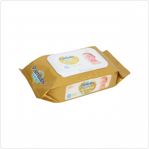 Влажные салфетки Palmbaby с экстрактом ромашки 80 шт