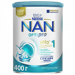 NAN 1 Optipro сухая молочная смесь с 0 месяцев (400 г)