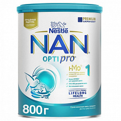 NAN 1 Optipro сухая молочная смесь с 0 месяцев (800 г)